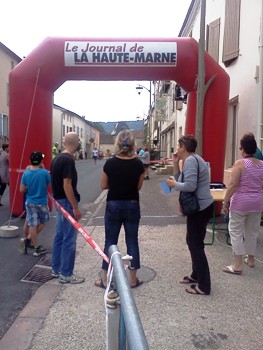 Les coureurs sont attendus  l'arrive