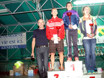 Podium fminin du 5 km