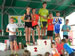 Le podium du 2000 m au complet