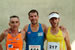 Le podium 5 km : Nicolas Pires, Thomas Comptdaer et Benot Riegel