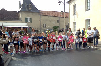 Le dpart du 500 m