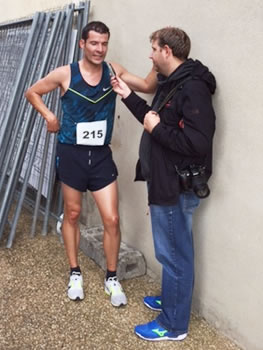 Interview du vainqueur, Nicolas PIRES, sur 5000 m