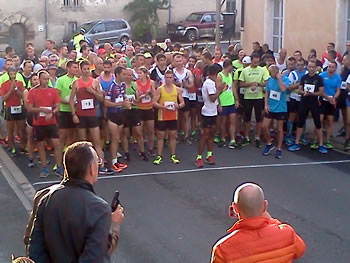 Les coureurs du 10 km sont prts pour le dpart