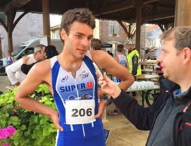 Interview de Clément Colle sur 5 km Interview de Clément Colle sur 5 km