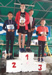 Le podium des Poussins sur 2000 m