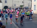 Les coureurs du 5000 m se prparent
