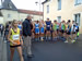 Le speaker du jour, Jean-Paul Stphan, prsente la course du 5 km