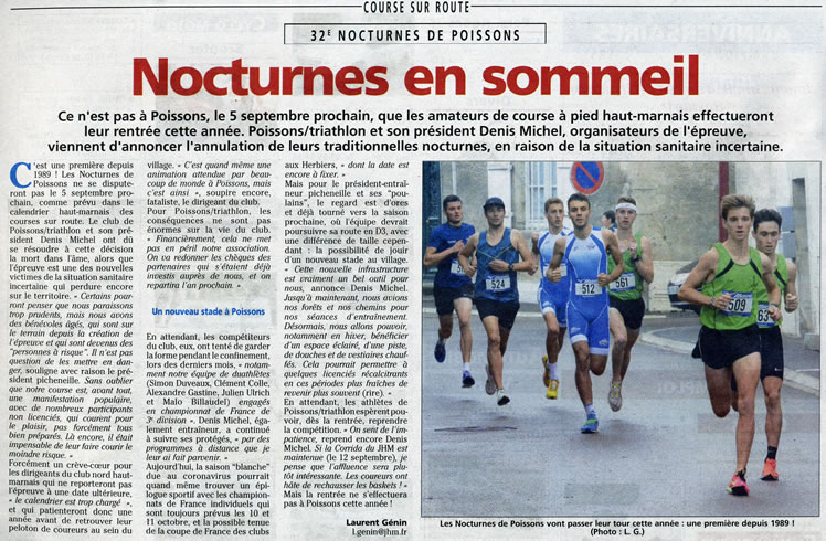 Indit, les coureurs du 10 km sur la passerelle...