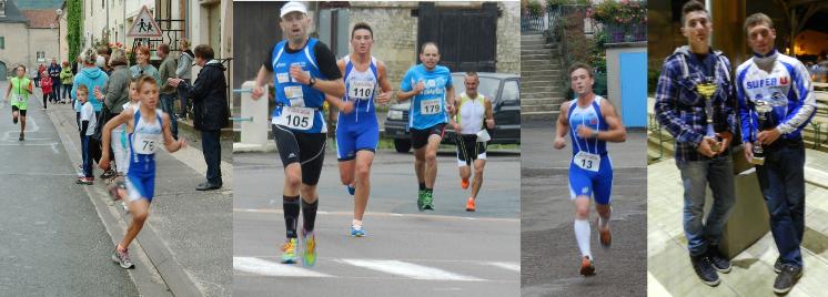 Les coureurs de POISSONS-TRIATHLON