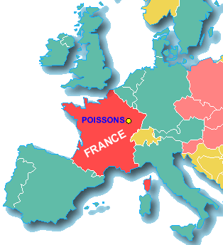 Carte de l'europe de l'ouest